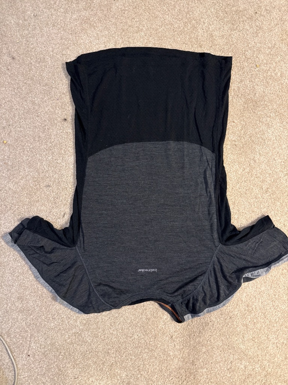 Icebreaker zone knit t shirt men’s small